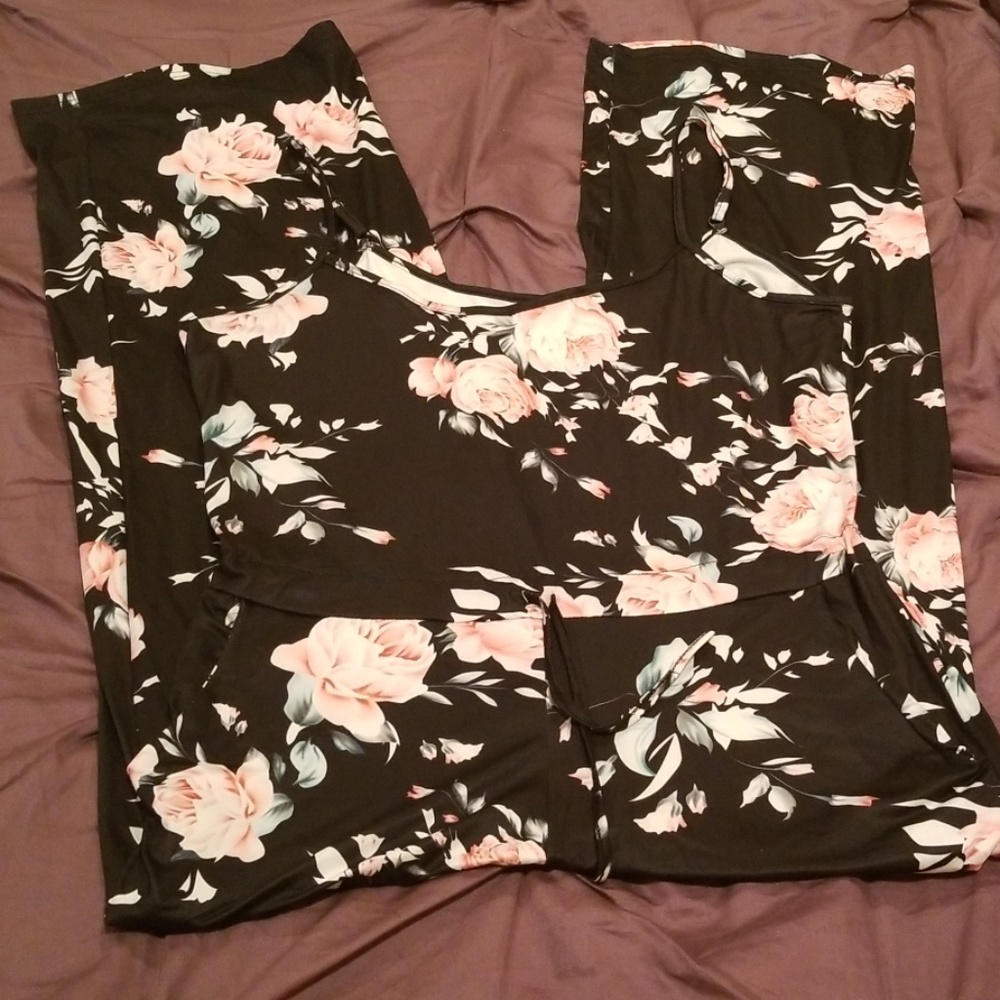 Sleeveless pants romper size XXL